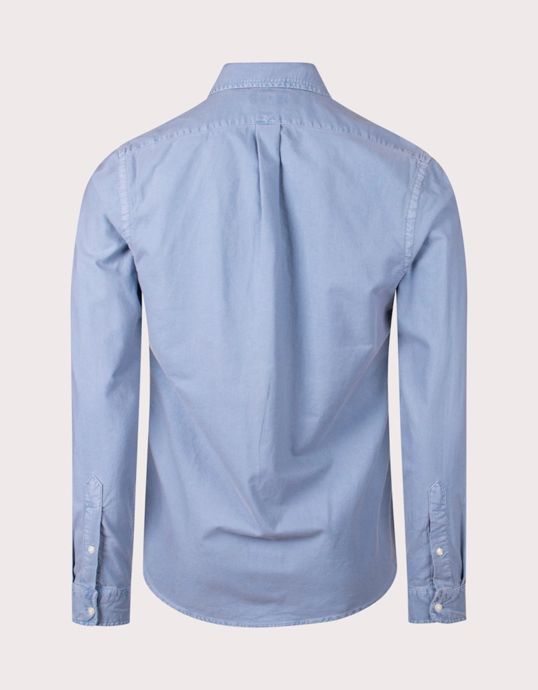 Slim Fit Garment-Dyed Oxford Shirt