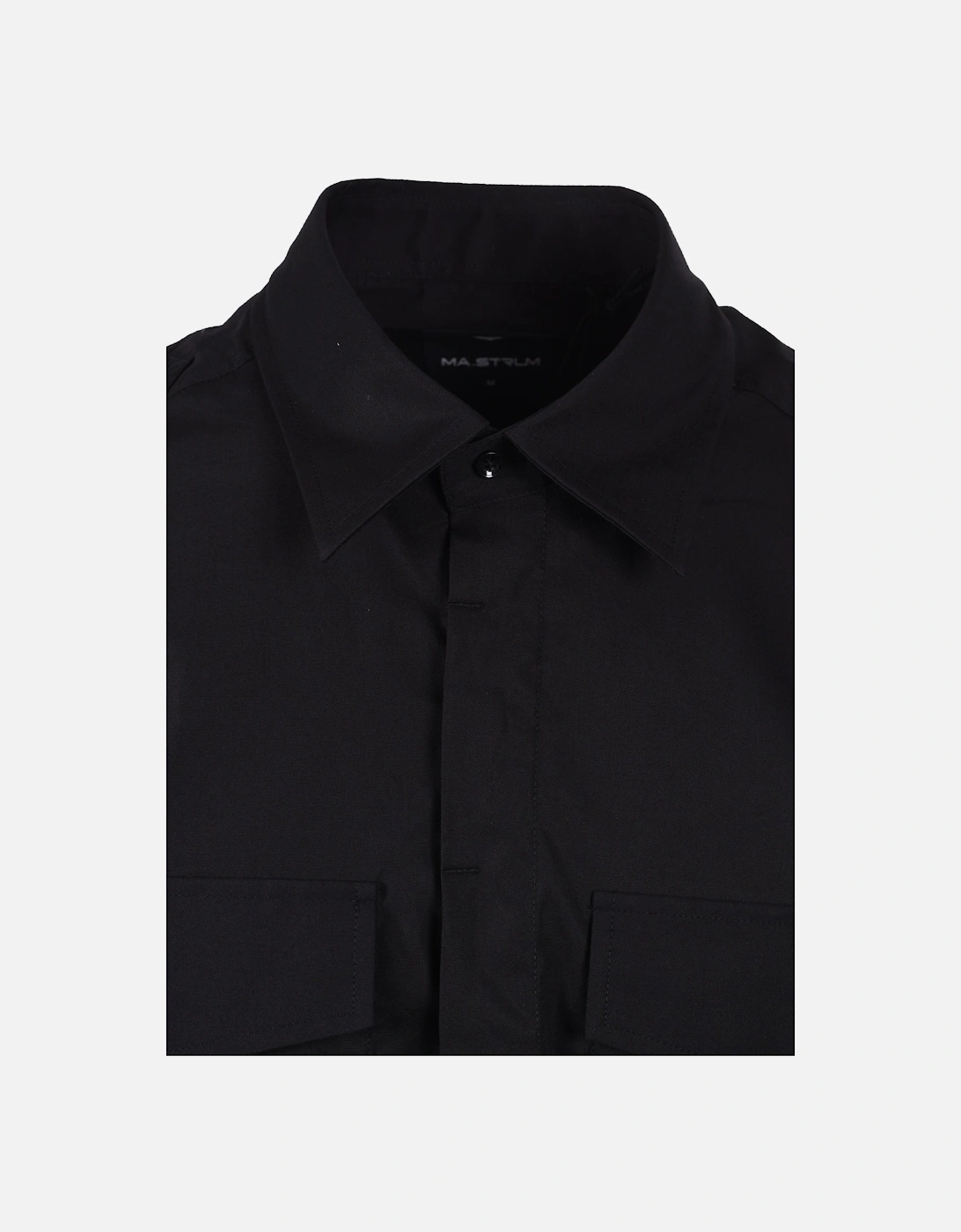LS Cyclone Shirt Jet Black