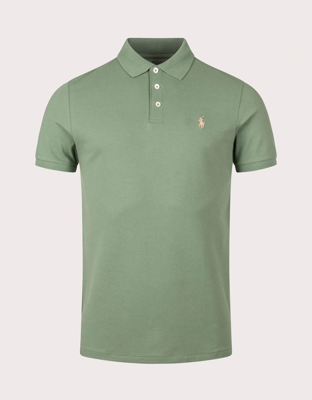 Custom Slim Fit Stretch Mesh Polo Shirt, 4 of 3