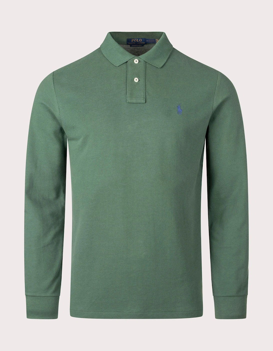 Custom Slim Fit Long Sleeve Polo Shirt, 4 of 3