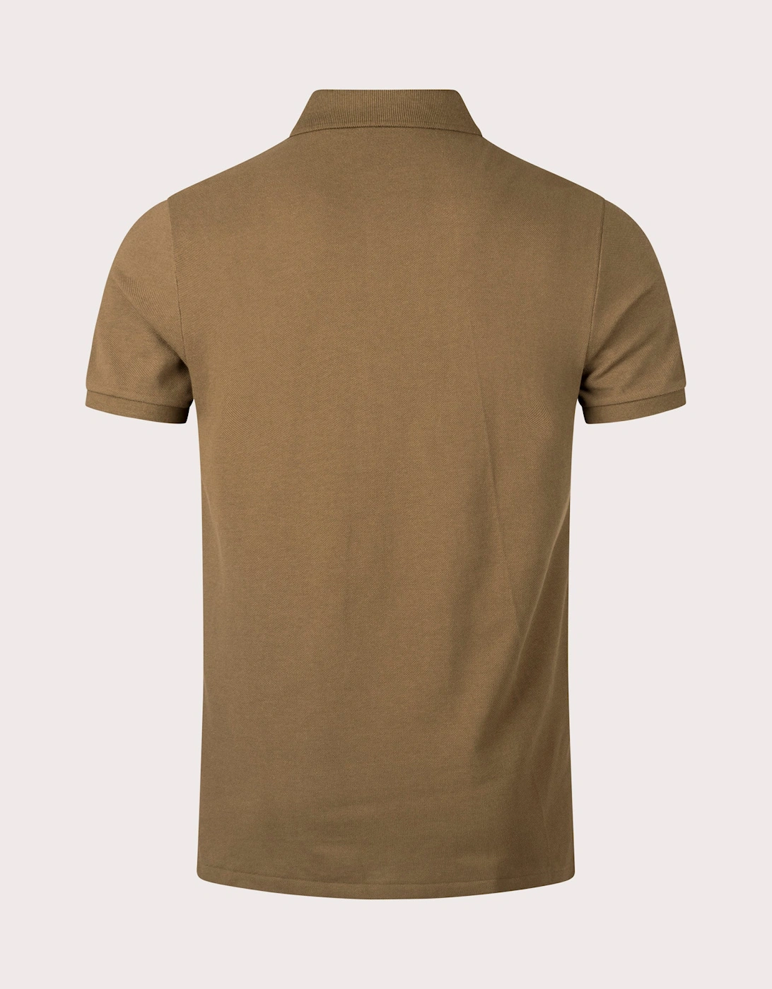 Custom Slim Fit Mesh Polo Shirt