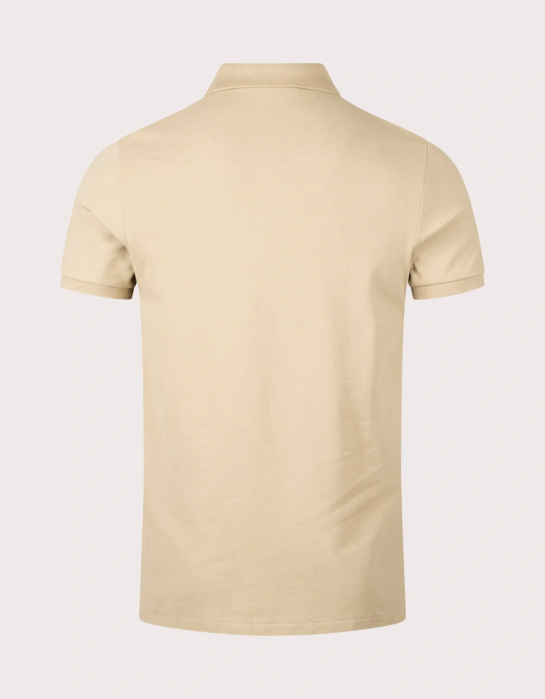 Custom Slim Fit Mesh Polo Shirt
