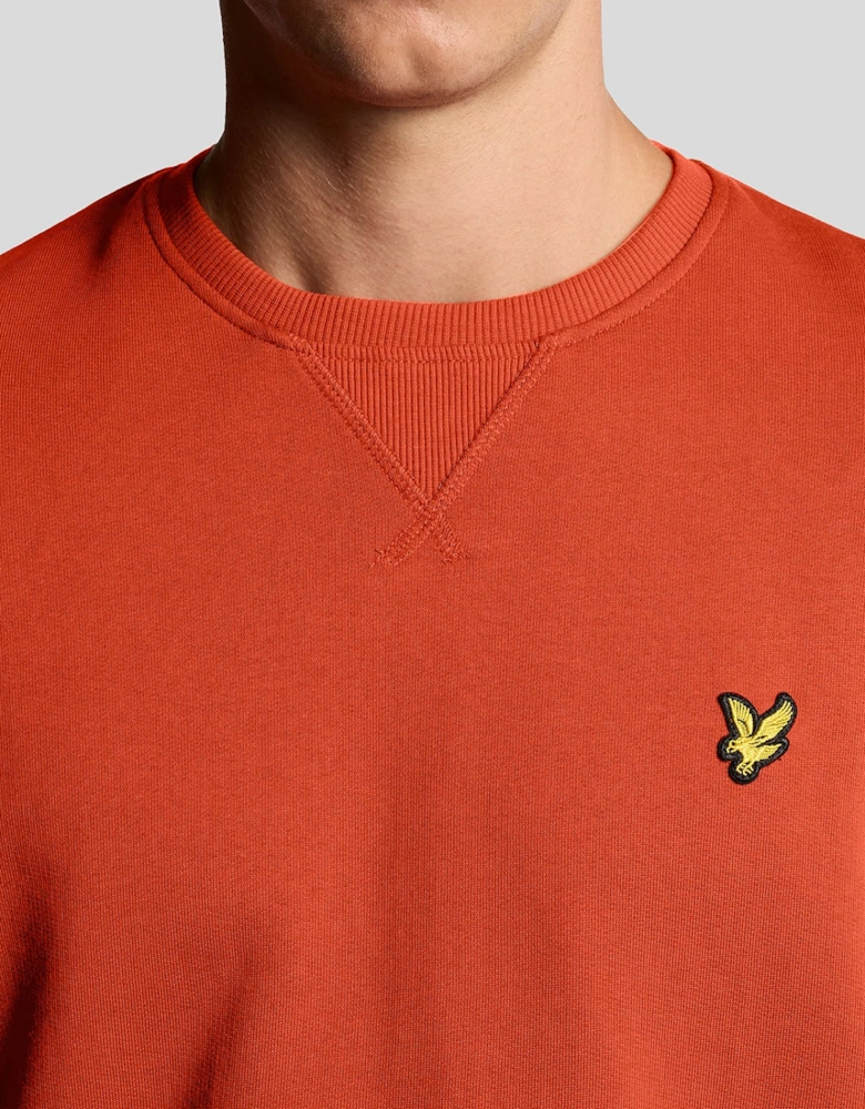 Cotton Crew Neck Sweatshirt