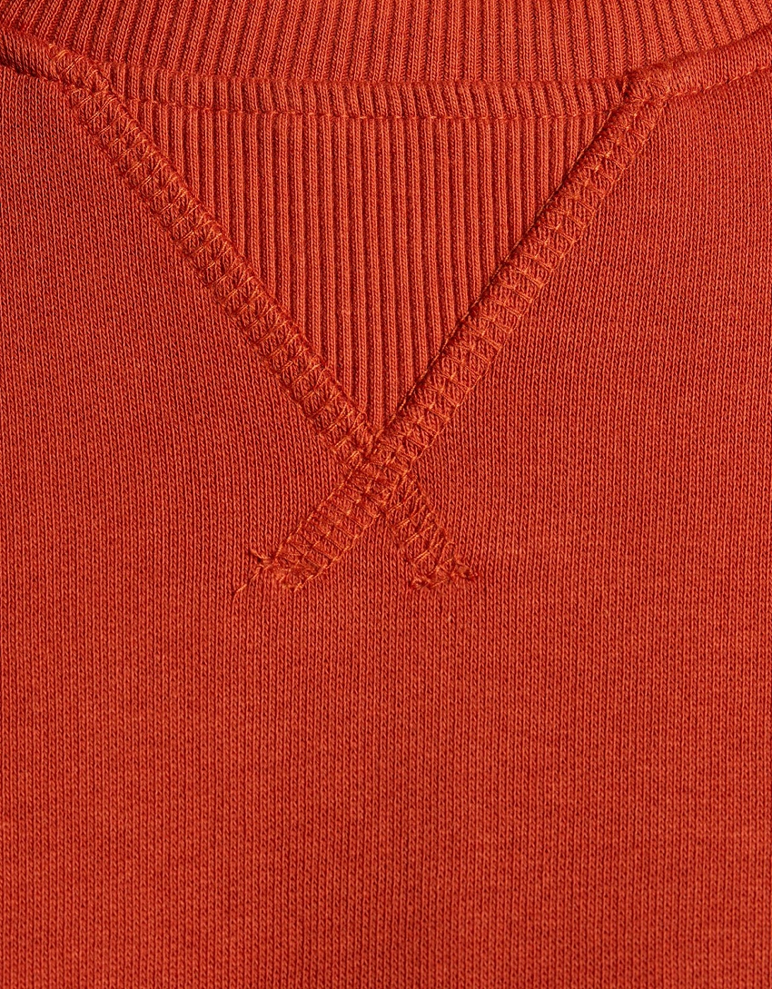 Cotton Crew Neck Sweatshirt