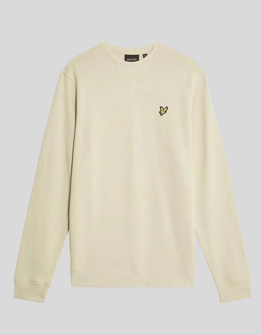 Lyle And Scott Men's Grey Cotton Crew Neck Sweatshirt S