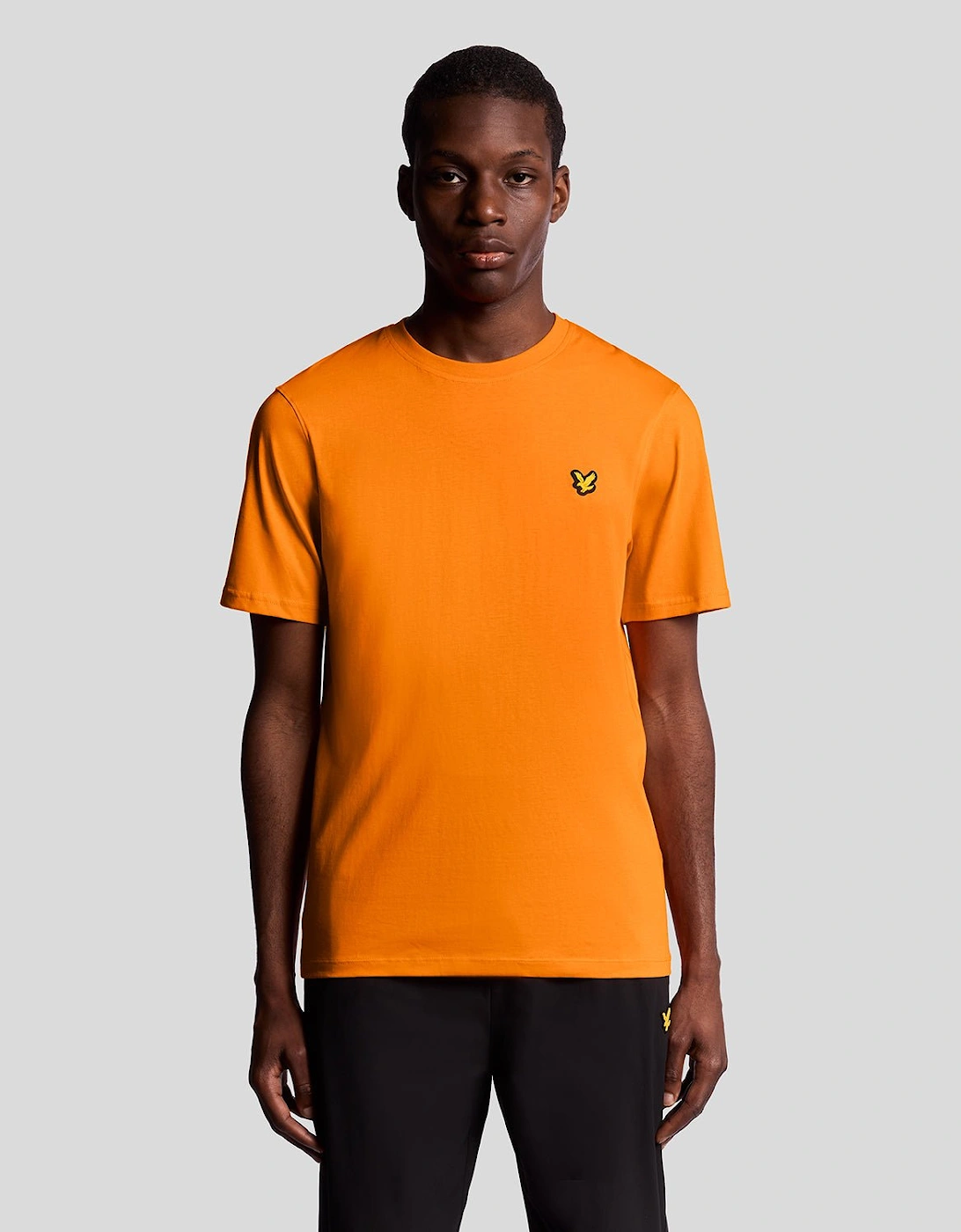 Lyle And Scott Men's Orange Sports T-Shirt - : 44 Xxl