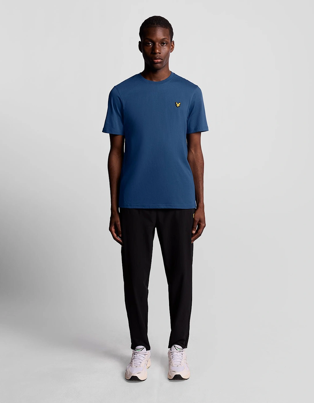 Lyle And Scott Men's Navy Sports T-Shirt - : 44 Xxl