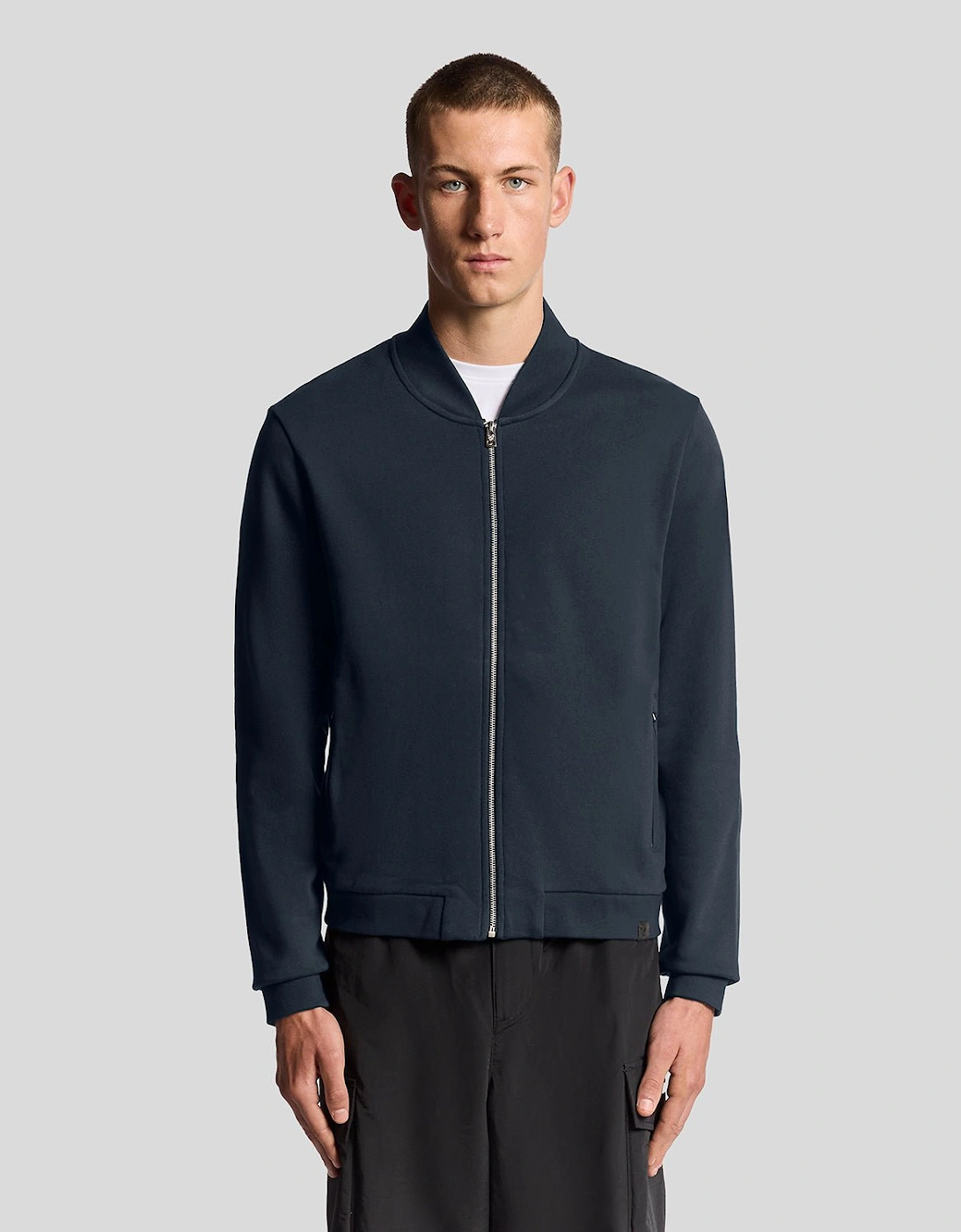 Half Raglan Sleeve Jersey Bomber, 7 of 6