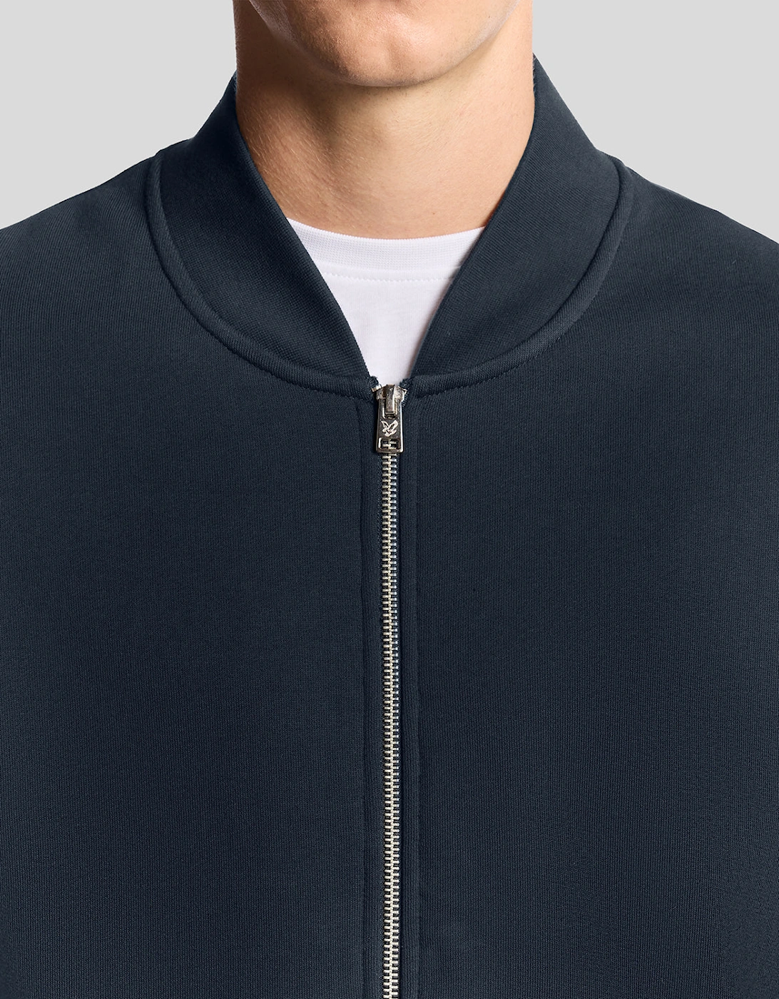 Half Raglan Sleeve Jersey Bomber