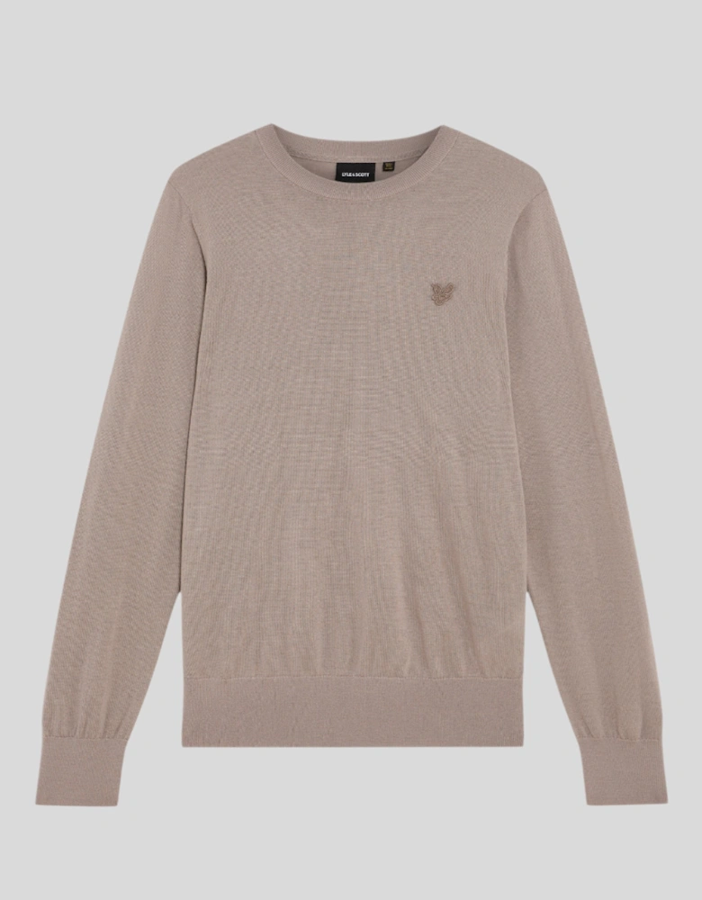 Merino Wool Crew Neck Jumper