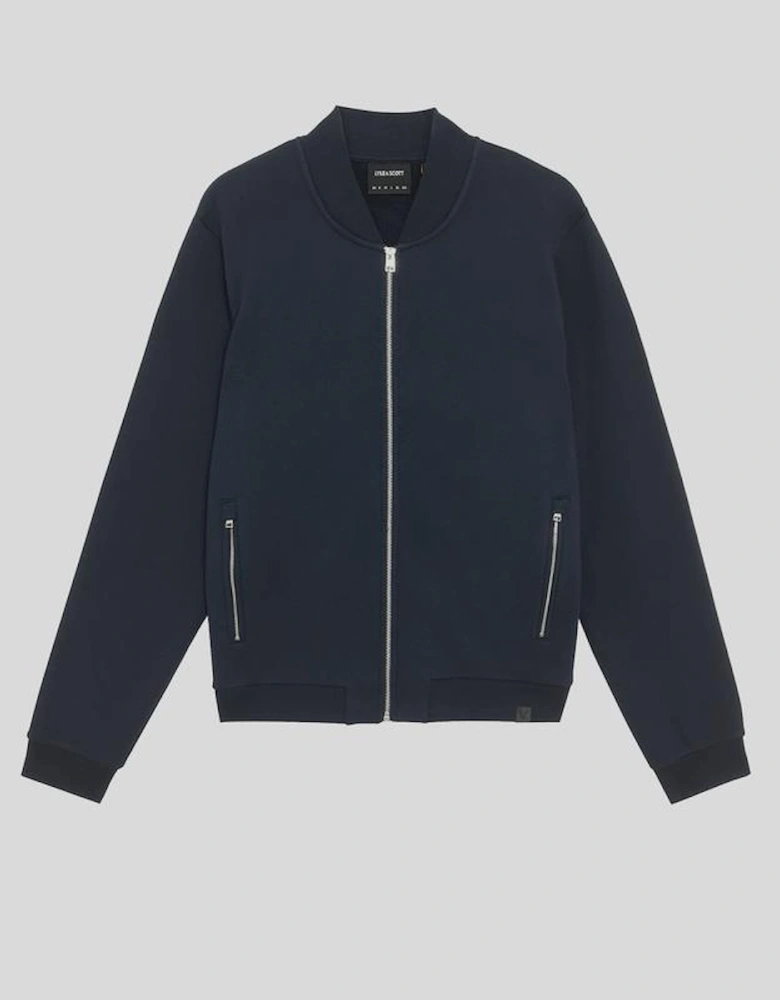 Half Raglan Sleeve Jersey Bomber