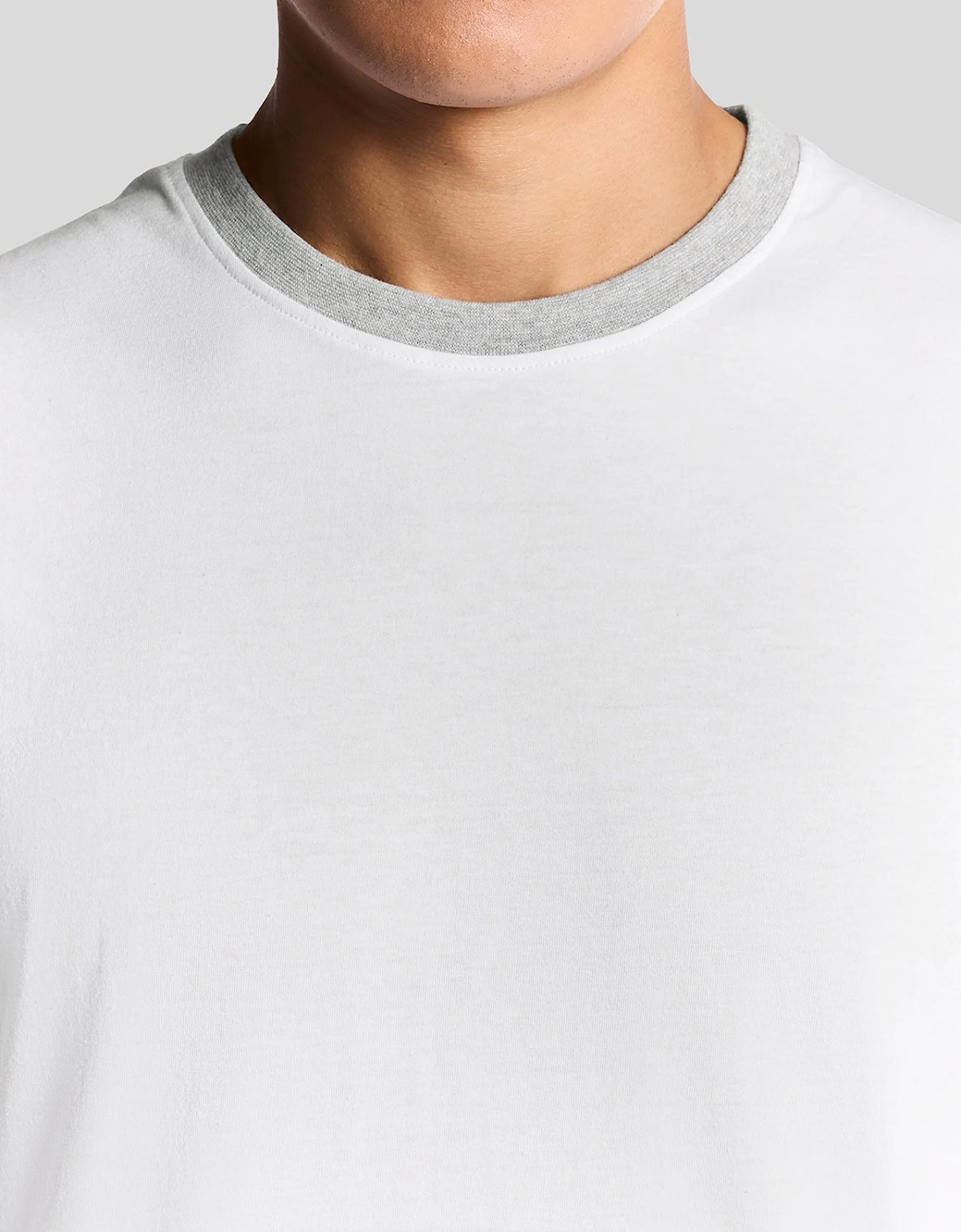 Half Raglan Cotton T-Shirt