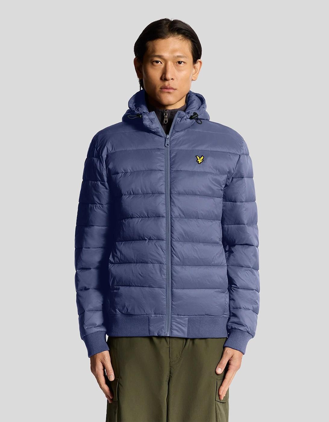 Lyle And Scott Men's Grey Puffer Jacket  38/Regular M