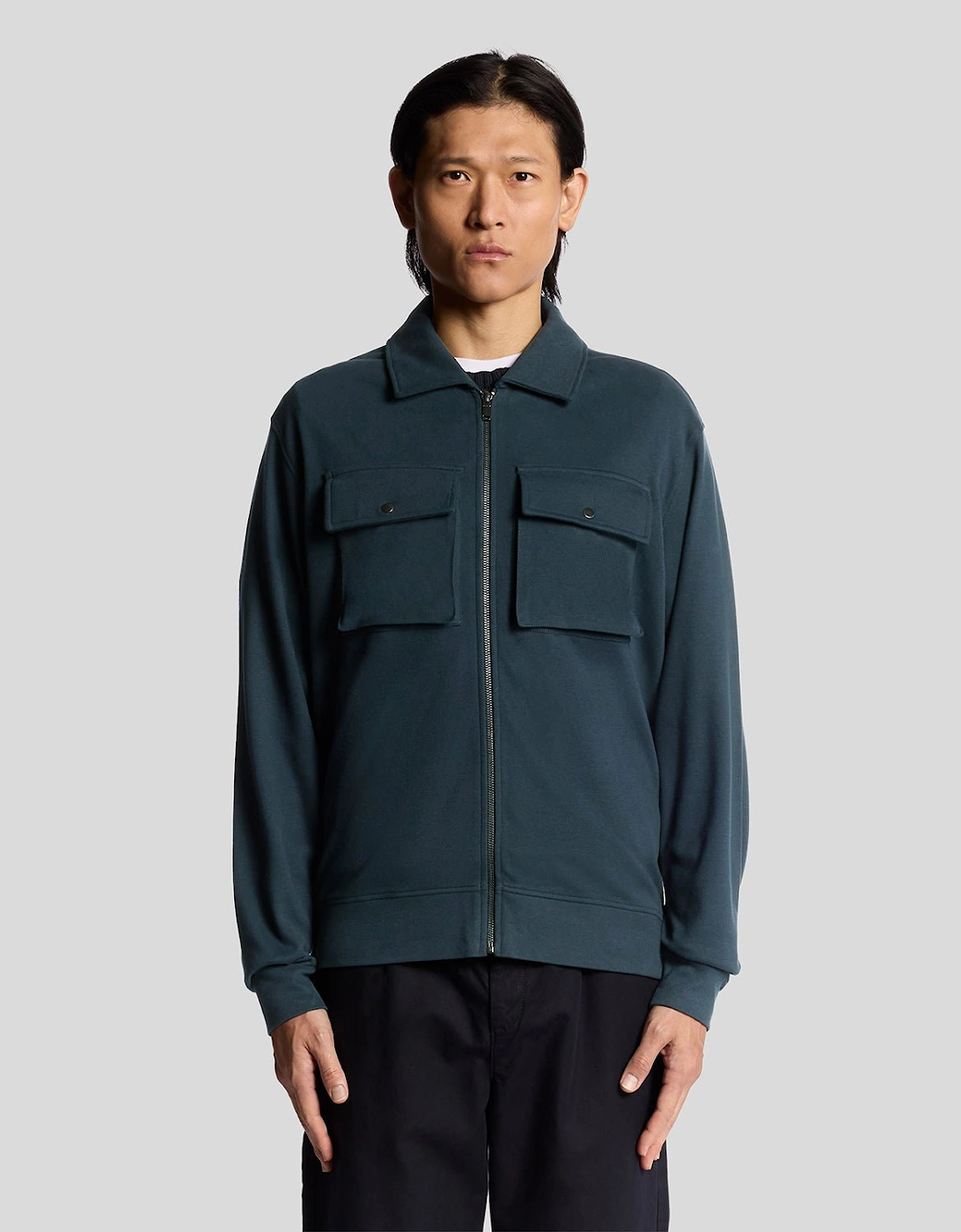Heavyweight Jersey Overshirt, 7 of 6