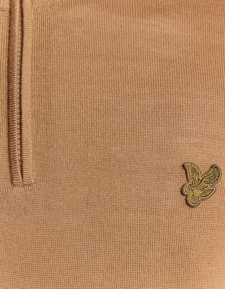 Merino Wool 1/4 Zip Jumper
