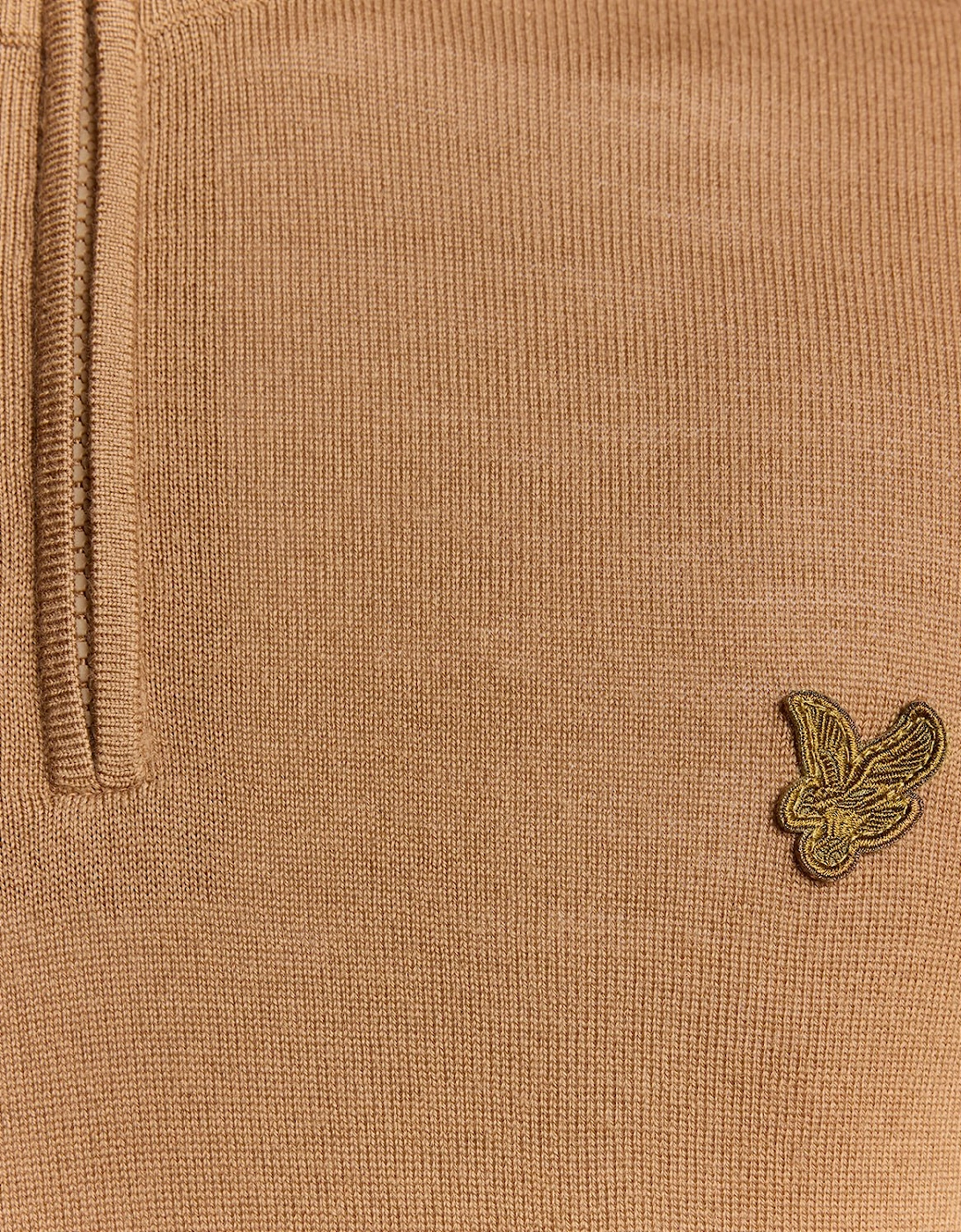 Merino Wool 1/4 Zip Jumper