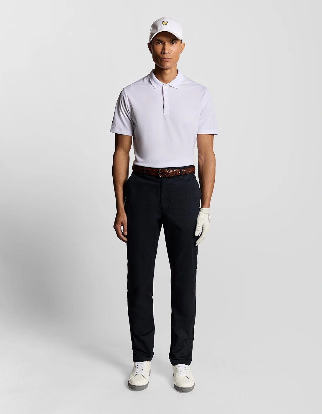 Lyle And Scott Men's Course Stretch Chinos - Navy - Size: 36