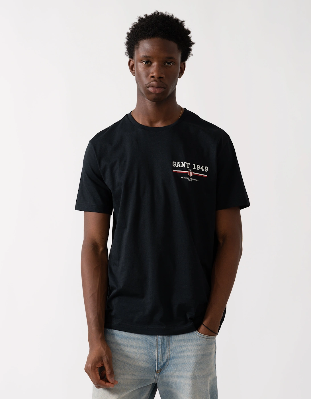 Mens Graphic Short Sleeve T-Shirt - 5 Black, 2 of 1