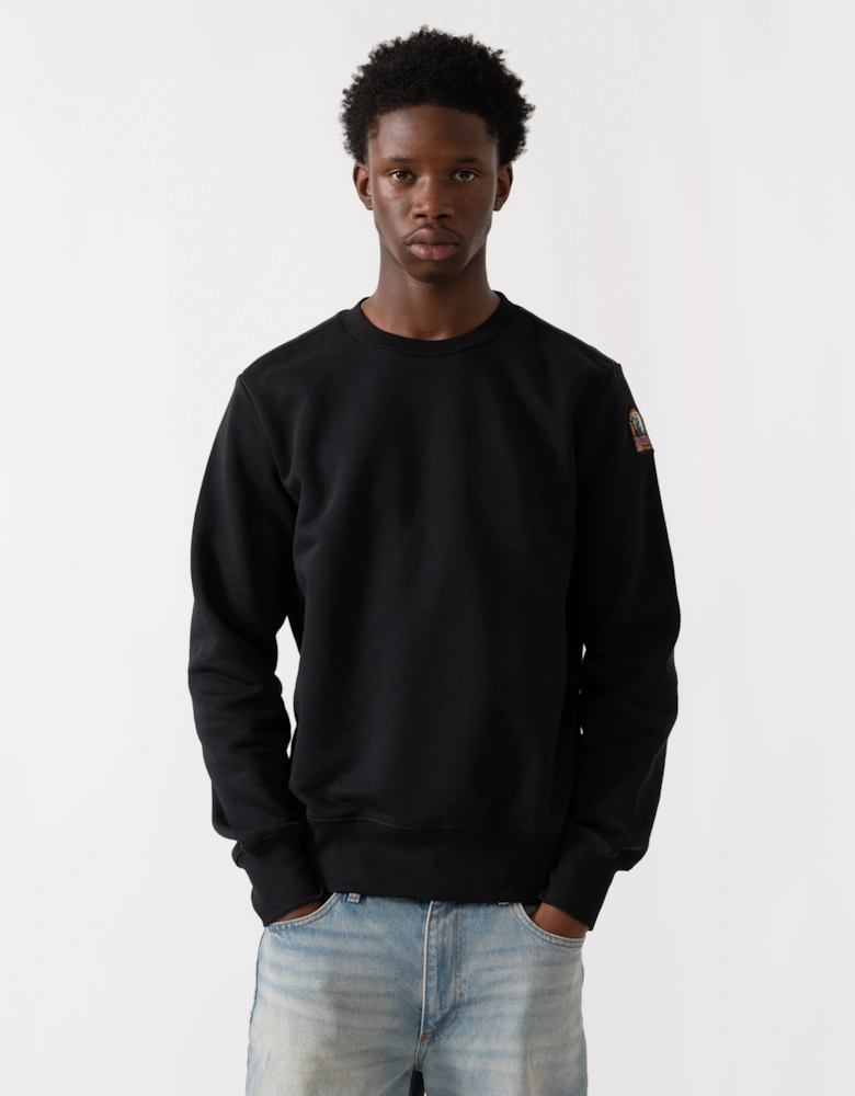 K2 Mens Crew Neck Sweatshirt - Black 541
