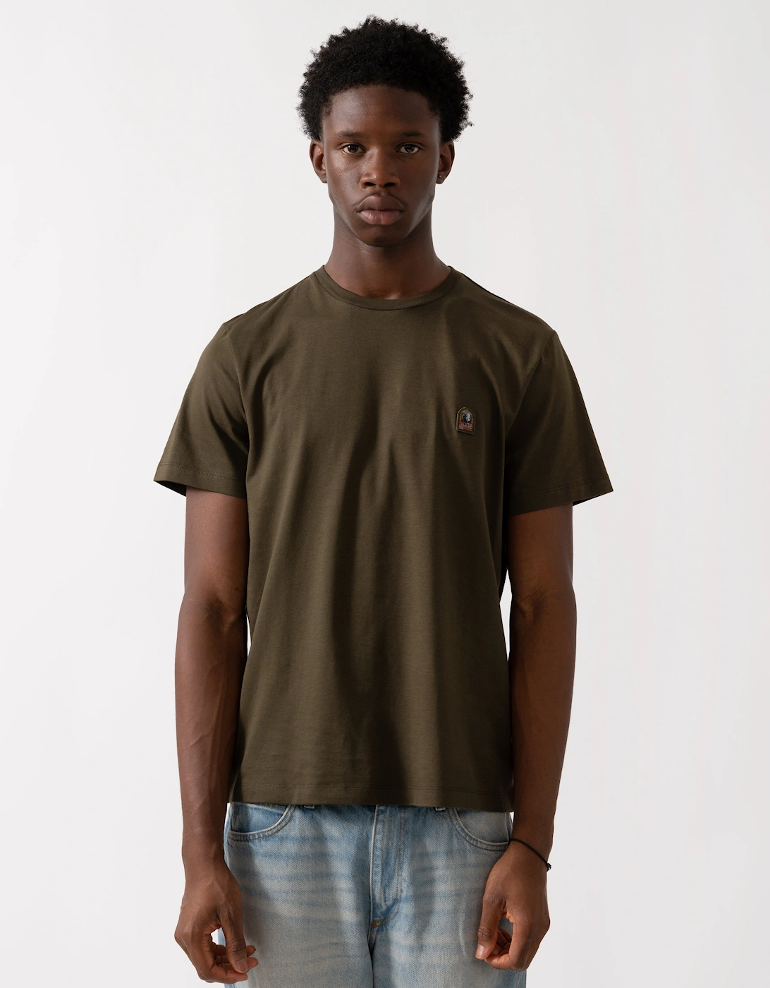 Patch Tee Mens T-Shirt - Deep Moss 117, 2 of 1
