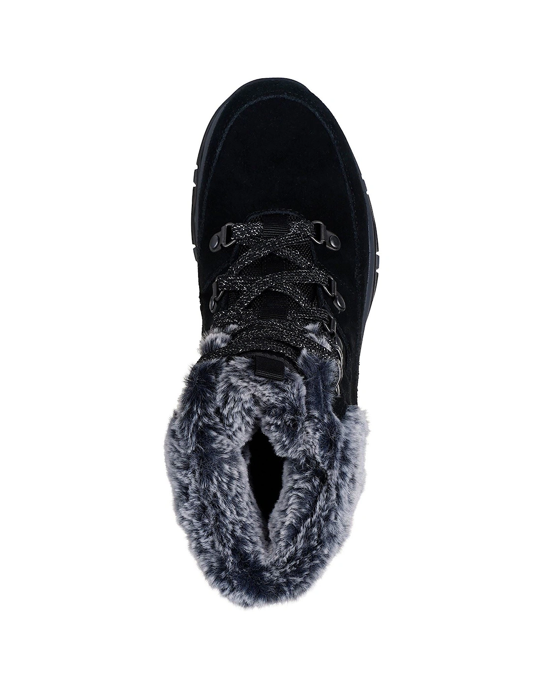 Trego Snow Worries Leather Women's Black Hiking Boots