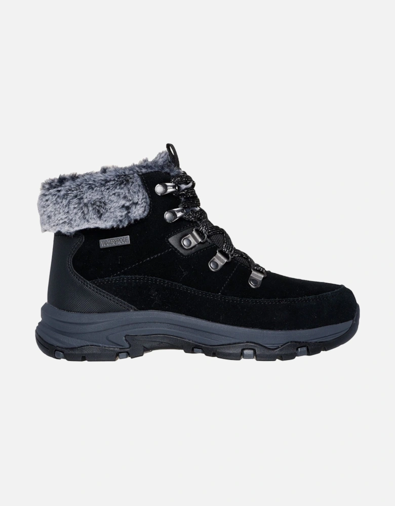 Trego Snow Worries Leather Women's Black Hiking Boots
