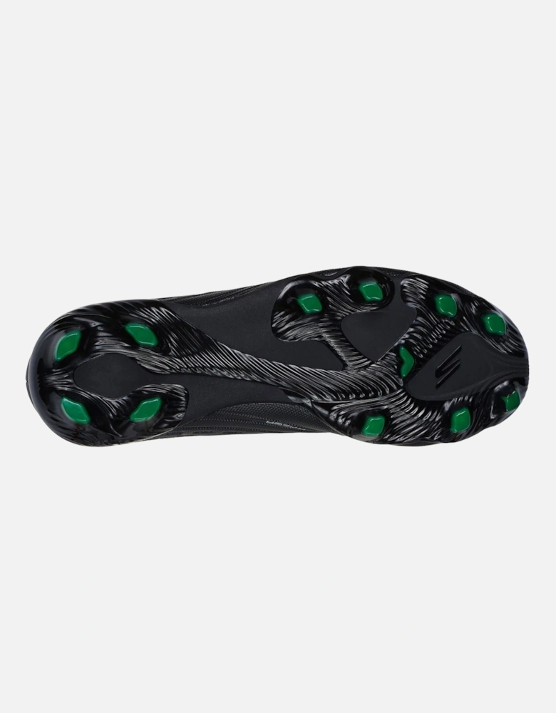 Performance Razor 1.5 Jr Youth FG Men's Black/Silver Football Boots
