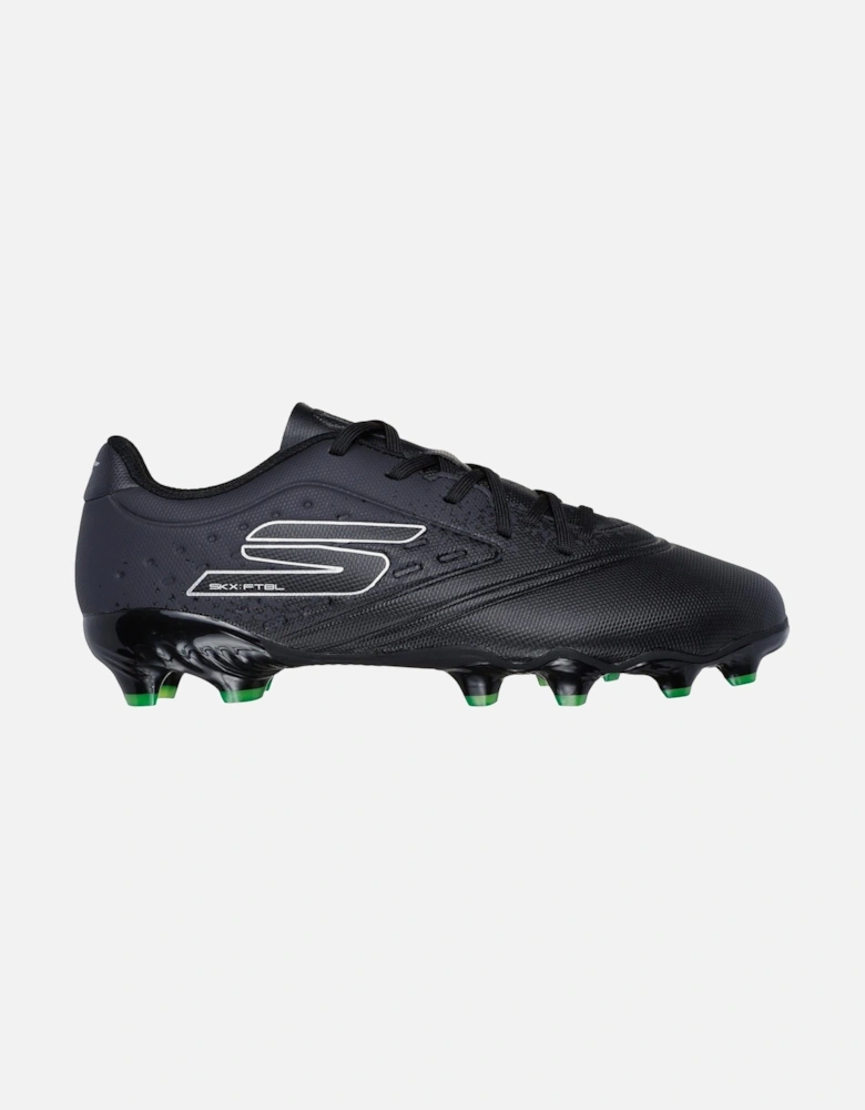 Performance Razor 1.5 Jr Youth FG Men's Black/Silver Football Boots