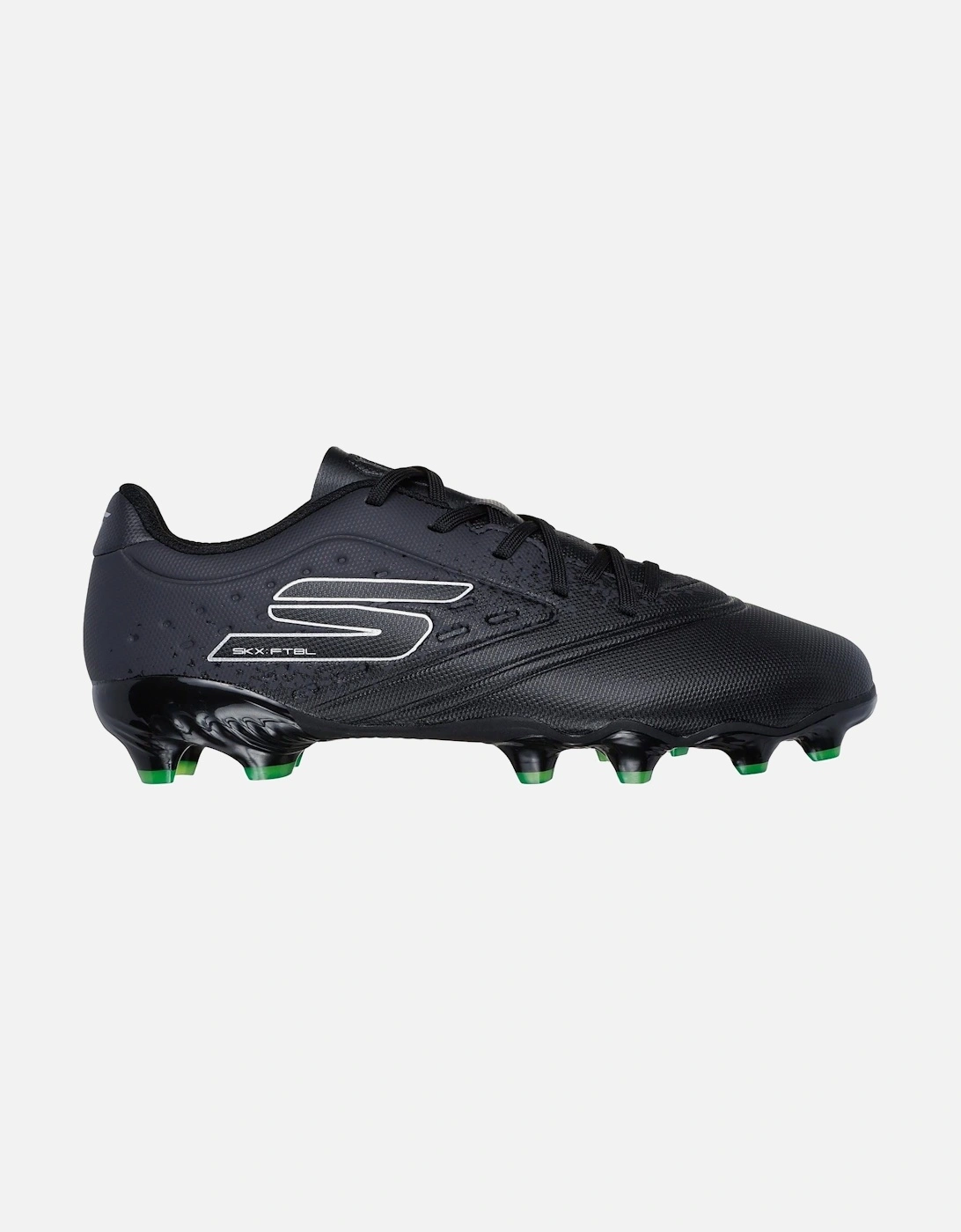 Performance Razor 1.5 Jr Youth FG Men's Black/Silver Football Boots