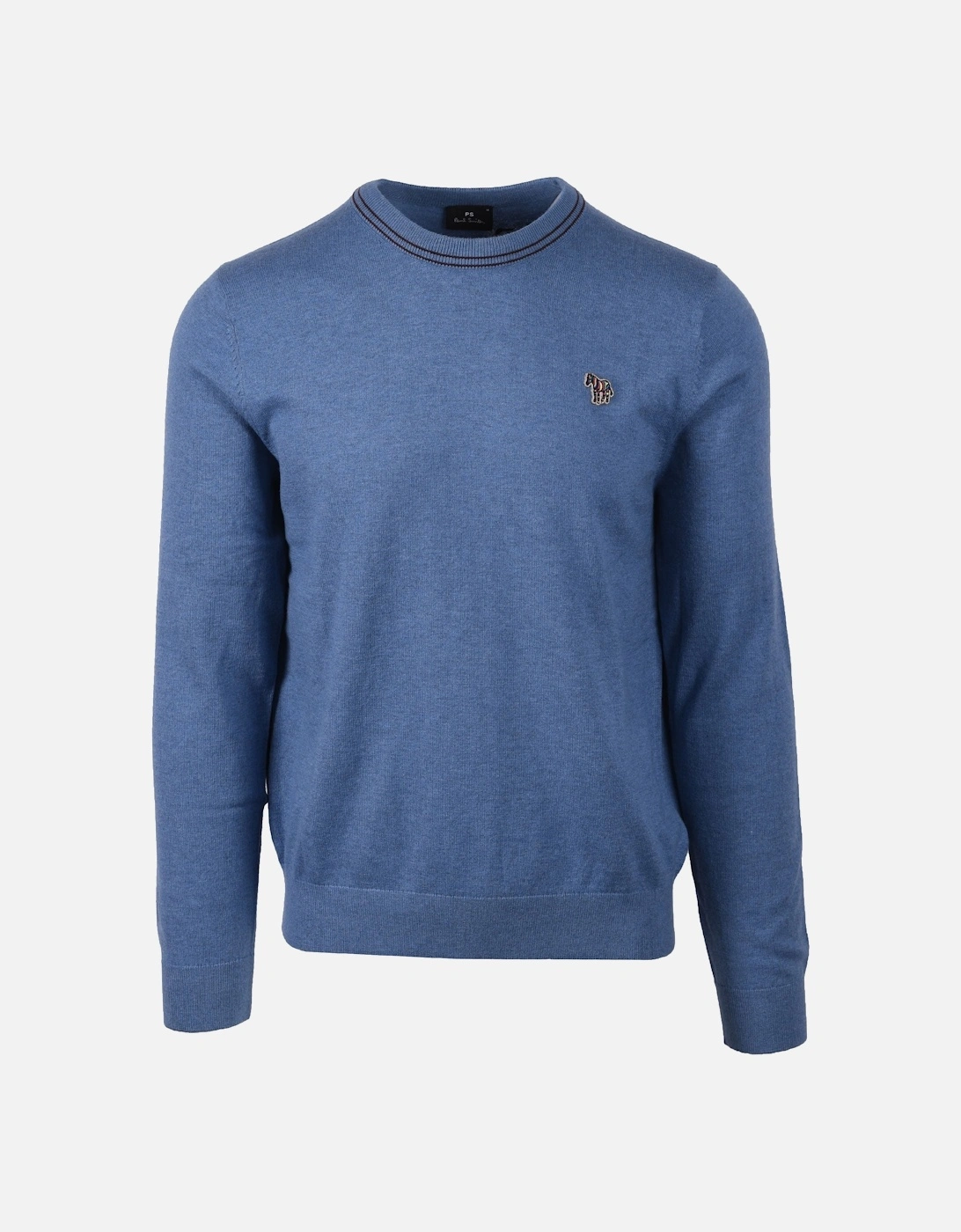Crew Neck Sweater Greyish Blue, 4 of 3