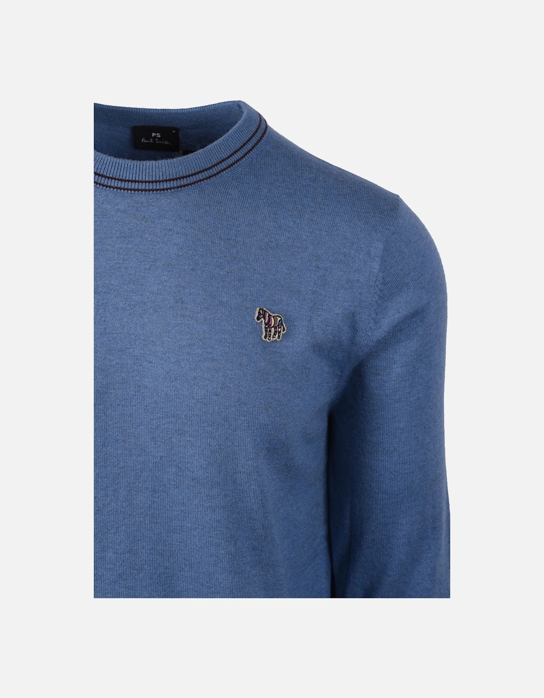 Crew Neck Sweater Greyish Blue