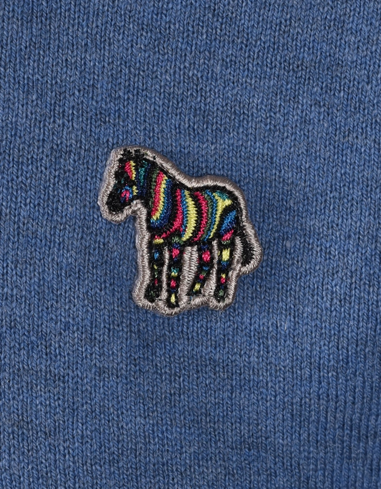 Crew Neck Sweater Greyish Blue