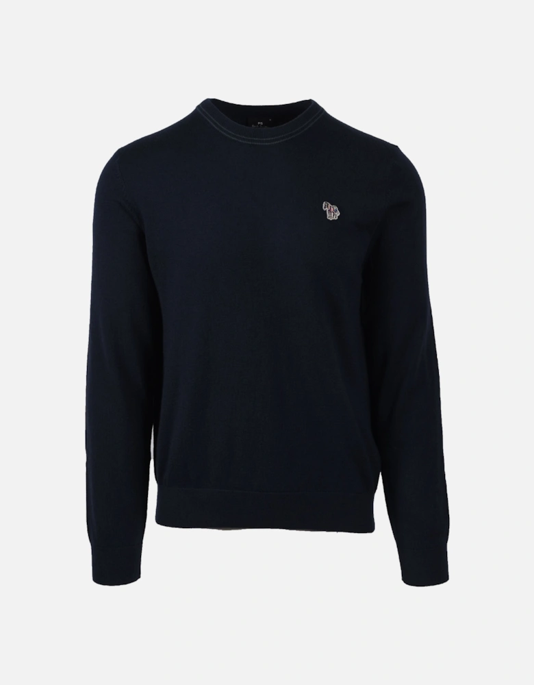 Crew Neck Sweater Dark Navy