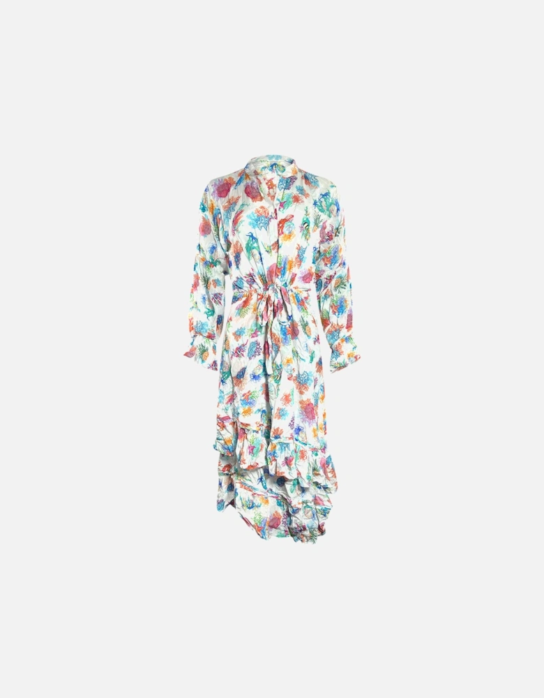 Fashion Bonaire Reef 1202116 Uneven Hem Dress Womens