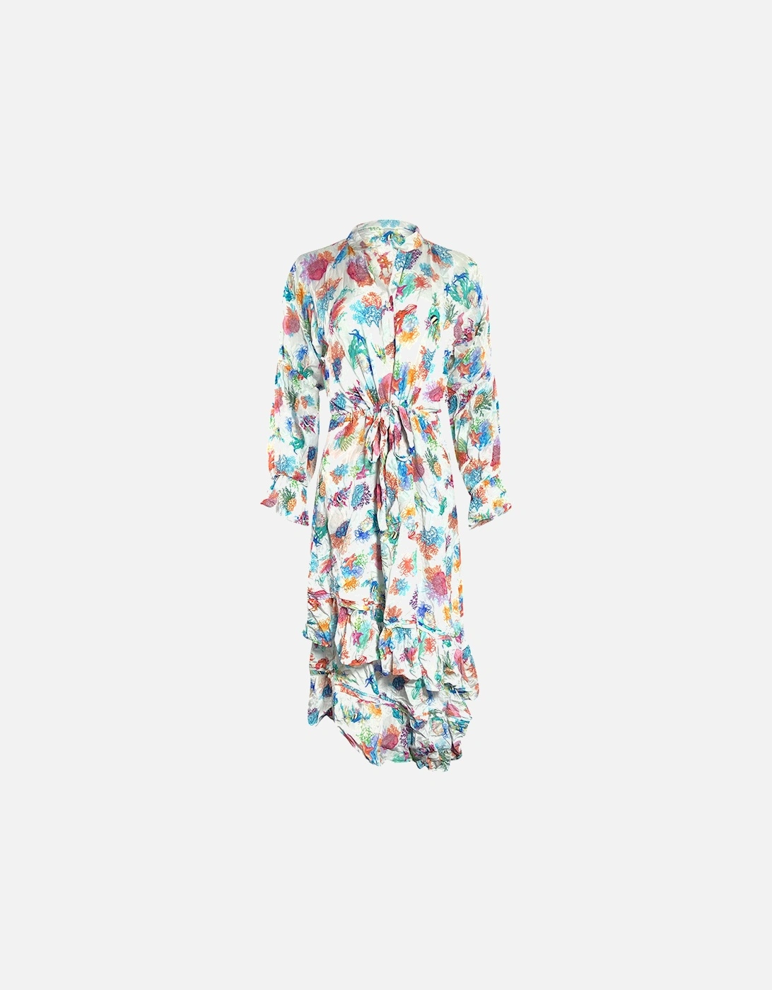 Fashion Bonaire Reef 1202116 Uneven Hem Dress Womens, 3 of 2