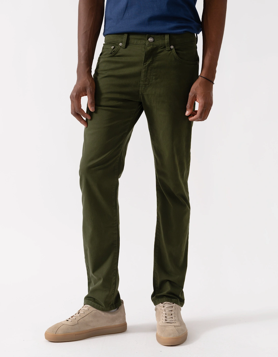 Mens Regular Desert Jeans - 360 Country Green, 2 of 1