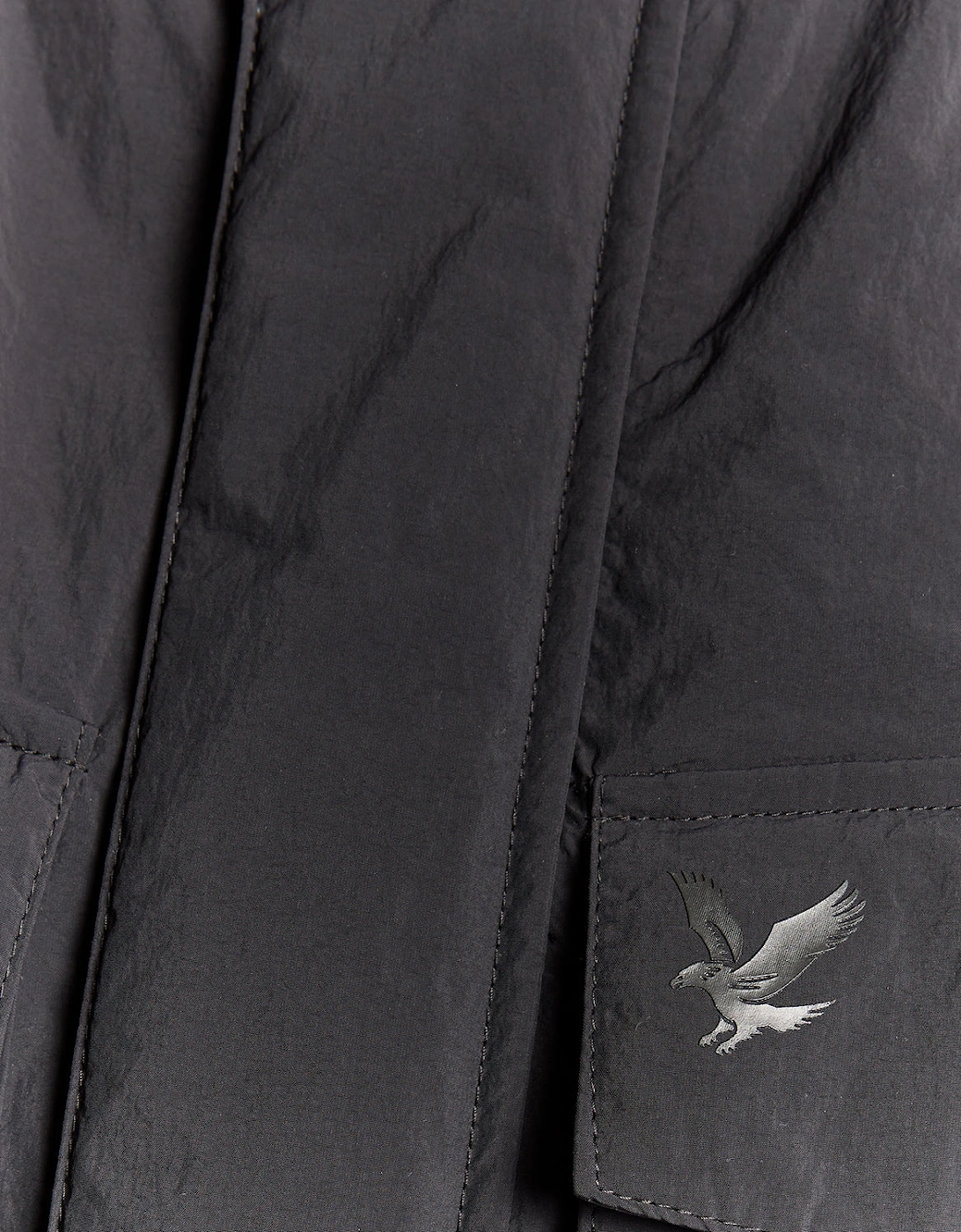 Lyle & Scott Tactical Wadded Parka - X002 Black Ice