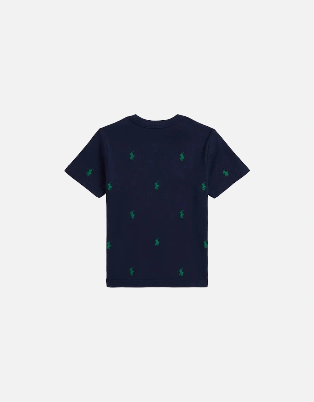 BOY/TEEN REPEAT PONY NAVY T SHIRT