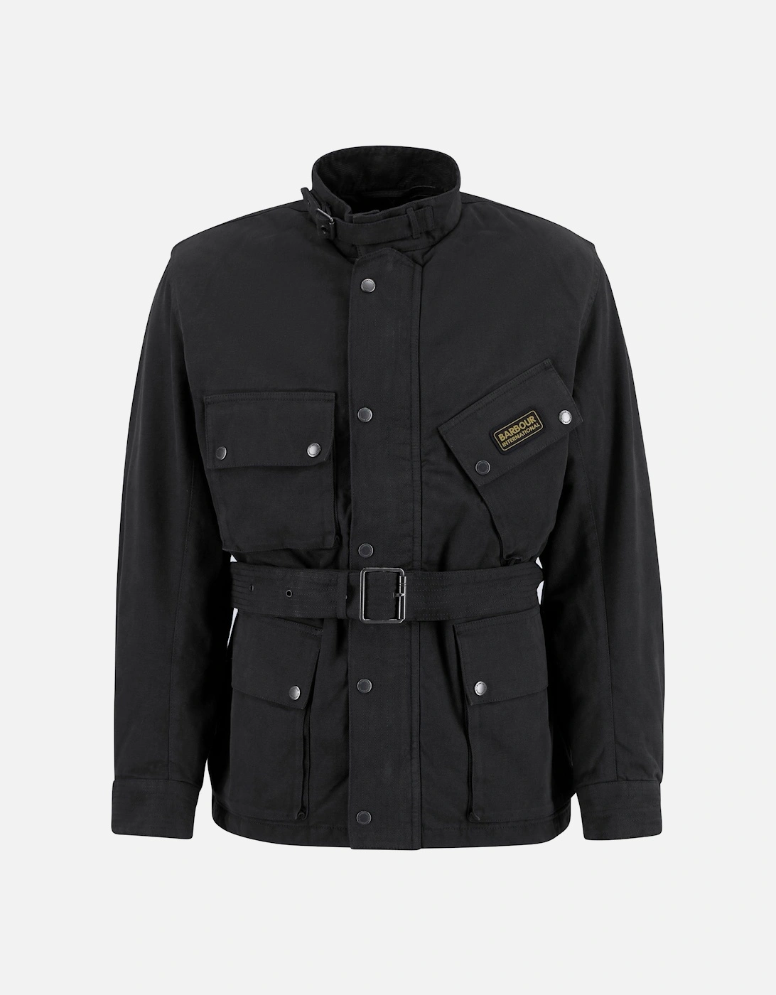 Washed Casual A7 Jacket Black, 6 of 5