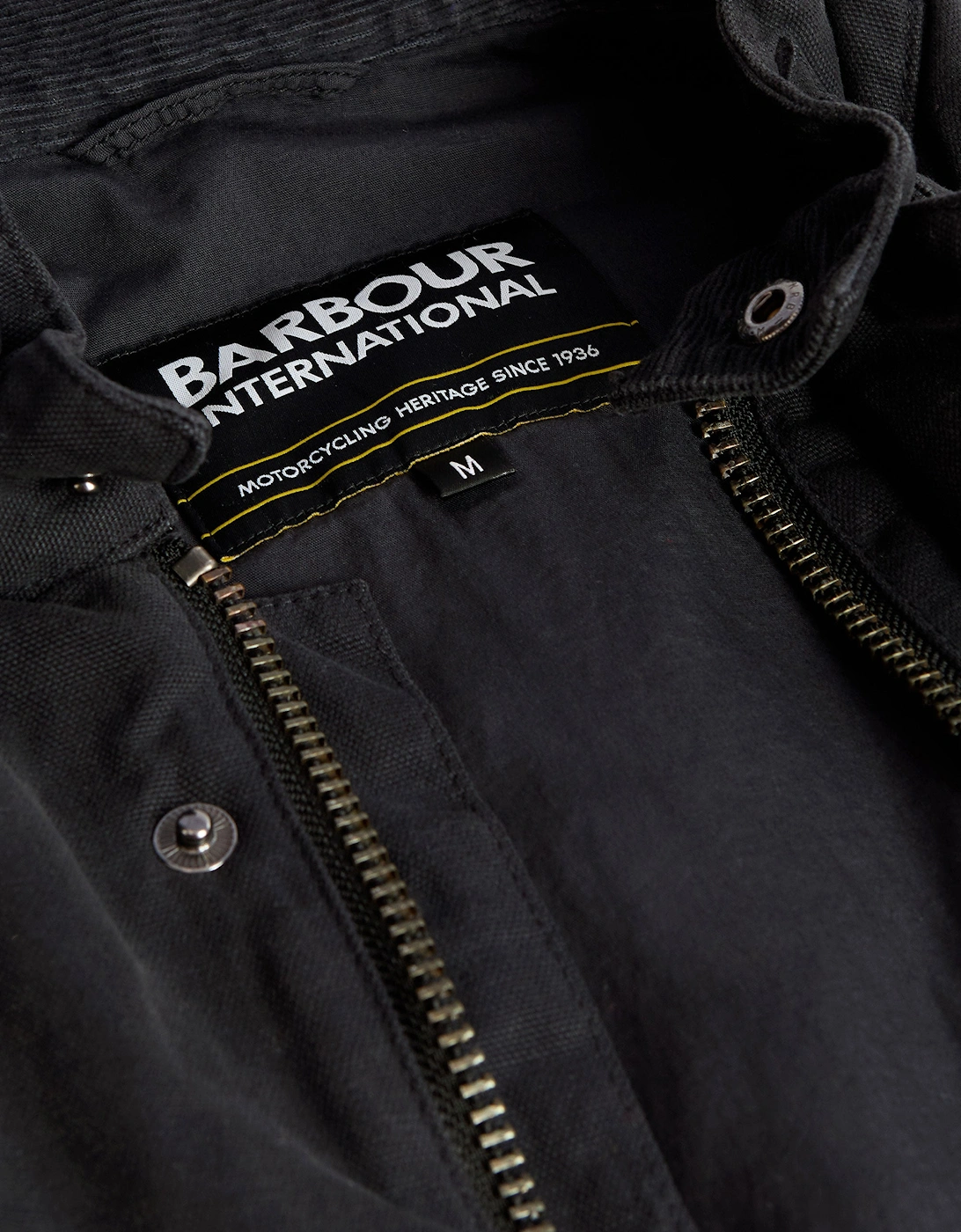 Washed Casual A7 Jacket Black
