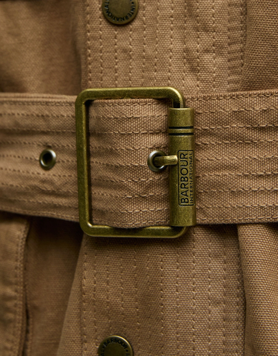 Washed Casual A7 Jacket Sandstone