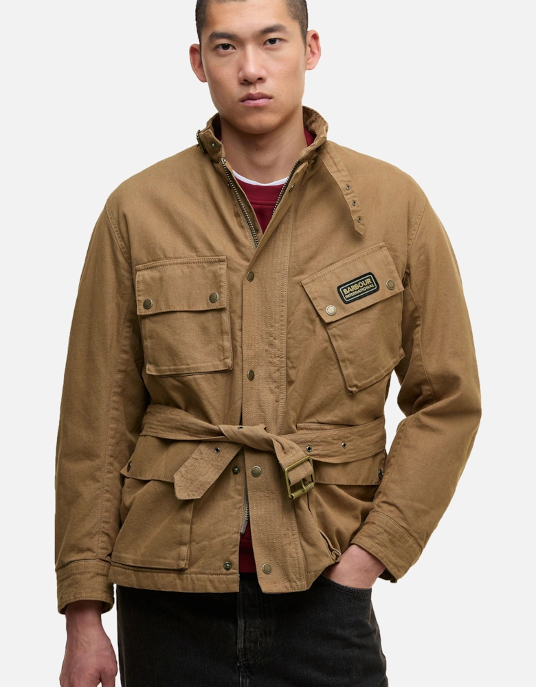 Washed Casual A7 Jacket Sandstone