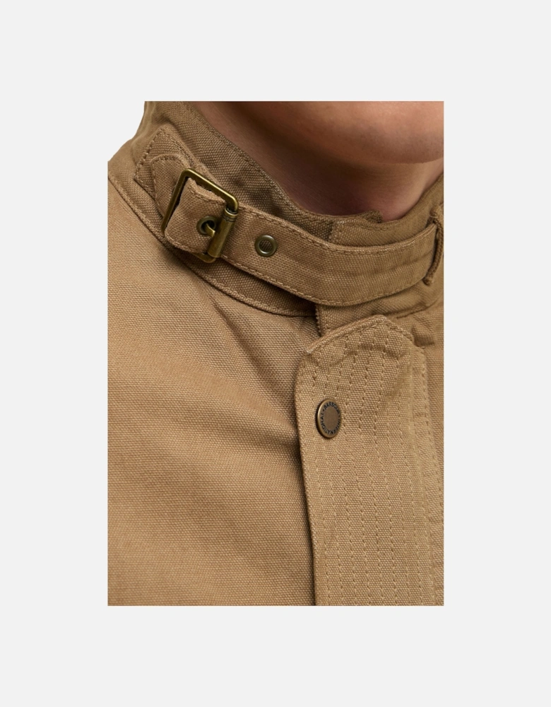 Washed Casual A7 Jacket Sandstone