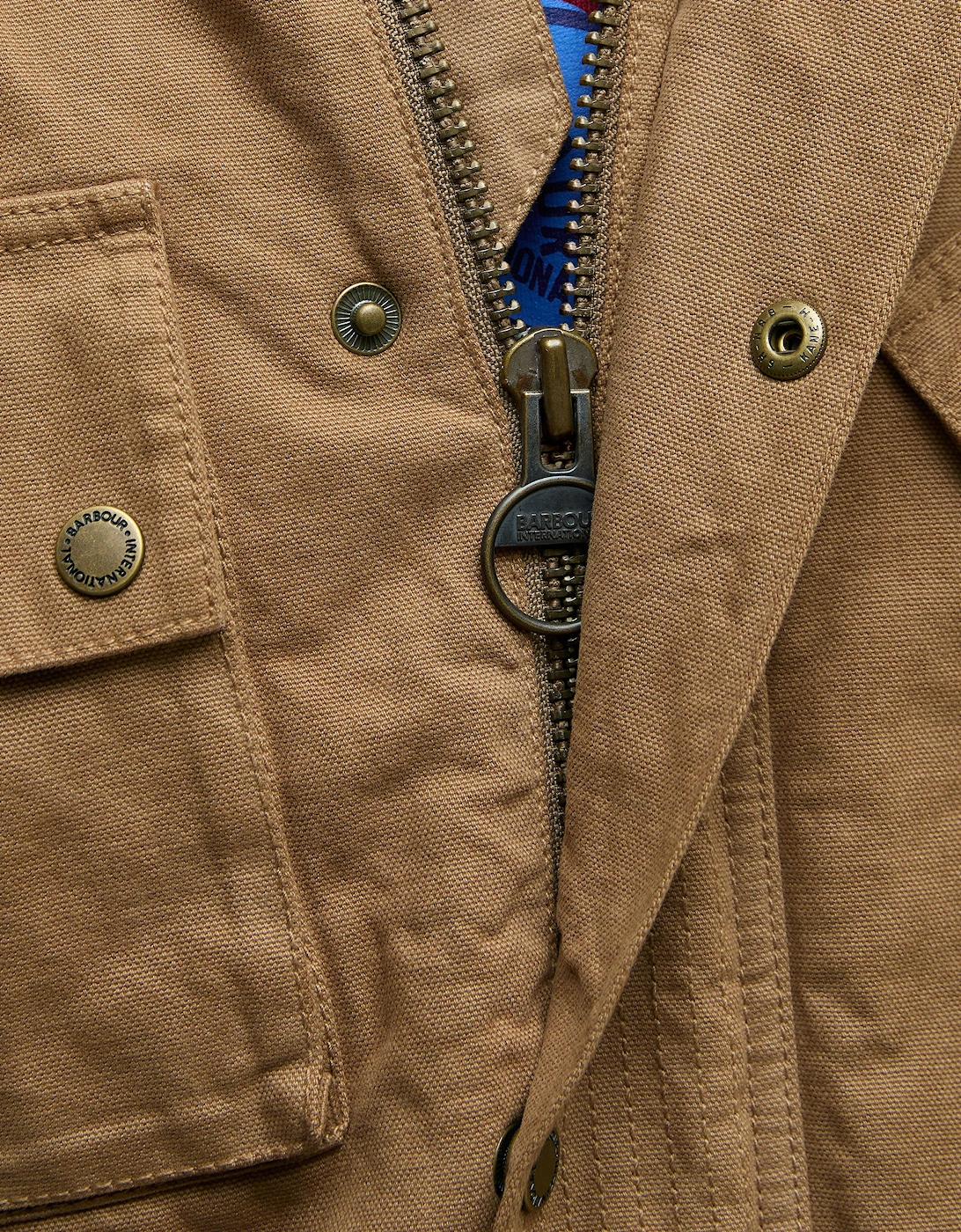 Washed Casual A7 Jacket Sandstone