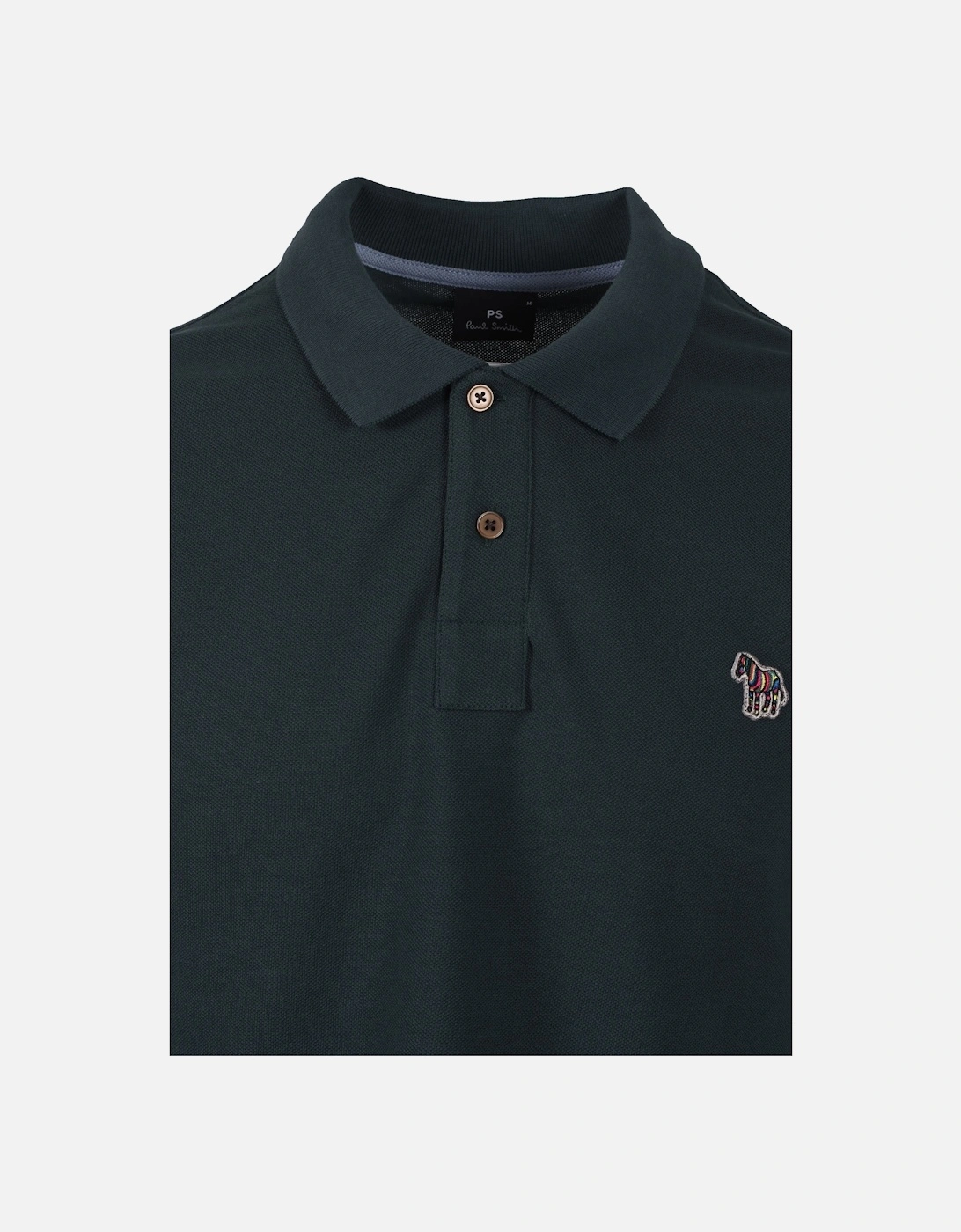 Zebra Polo Green