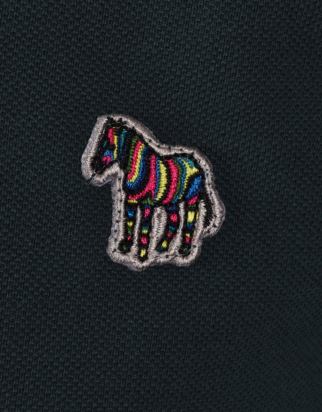 Zebra Polo Green
