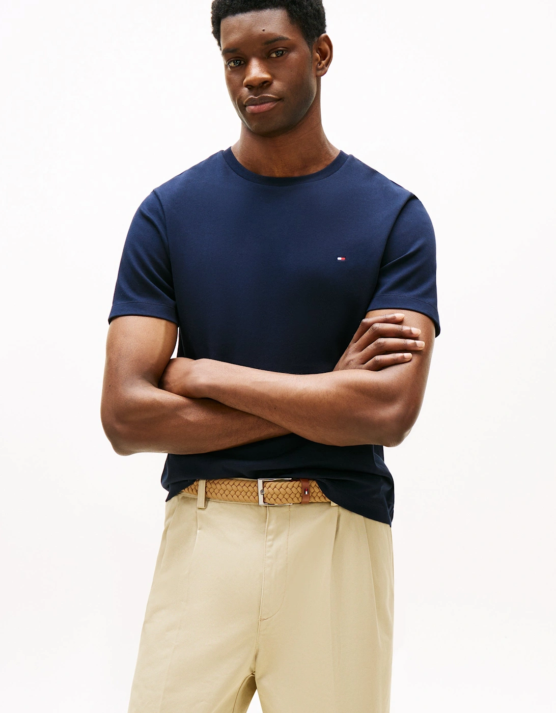 Light Interlock Mens T-Shirt - Desert Sky, 2 of 1