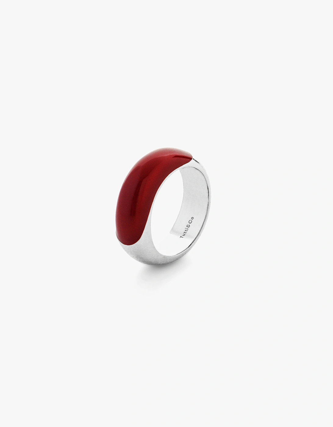 Tutti & Co Women's Silver Envy Ring