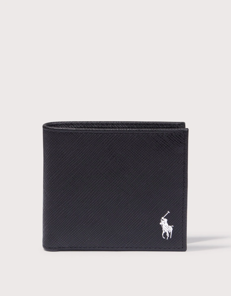 Saffiano Leather Billfold Wallet
