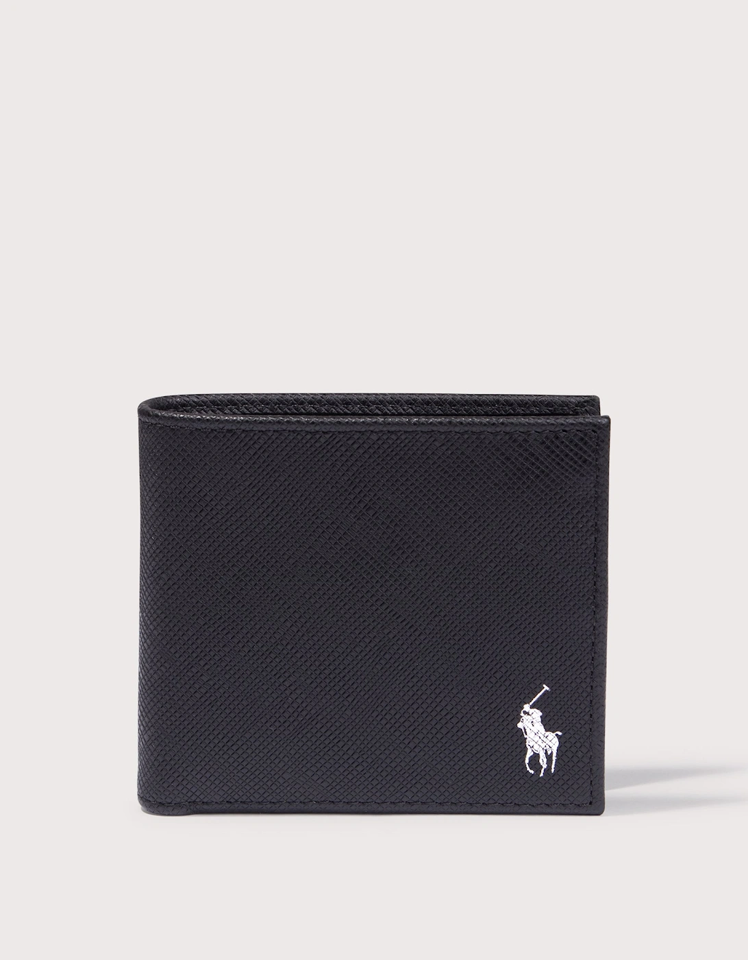Saffiano Leather Billfold Wallet
